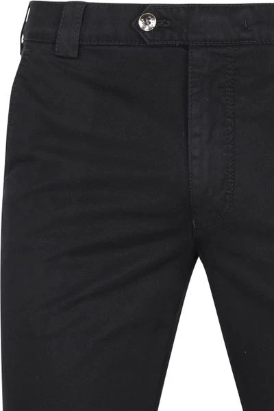 Chino Broeken Meyer Broek Roma Zwart 2 Chino Broeken Meyer Broek Roma Zwart - Afbeelding 2