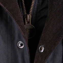 Wollen Jassen Barbour Waxjas Ogston Donkerblauw -Broeken&Jeans || Jassen Winkel 10453 12