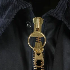 Waxjas Voor Heren Barbour Waxjas Beaufort Donkerblauw -Broeken&Jeans || Jassen Winkel 39479 16