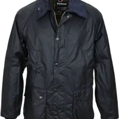 Waxjas Voor Heren Barbour Bedale Wax Jas Donkerblauw