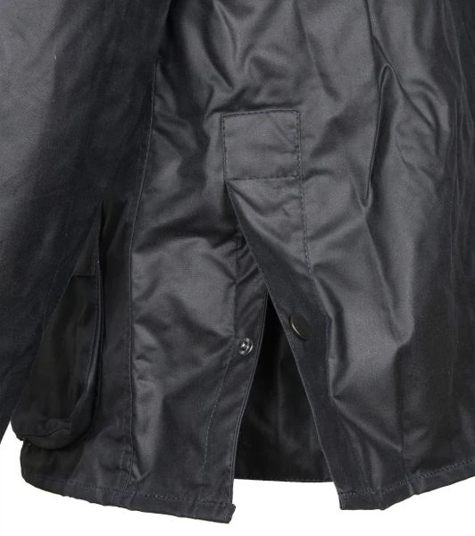 Waxjas Voor Heren Barbour Bedale Wax Jas Donkerblauw 5 Waxjas Voor Heren Barbour Bedale Wax Jas Donkerblauw - Afbeelding 5