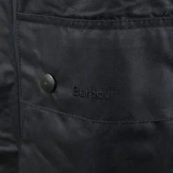Waxjas Voor Heren Barbour Border Wax Jas Blauw 11 Waxjas Voor Heren Barbour Border Wax Jas Blauw -Broeken&Jeans || Jassen Winkel 55937 6