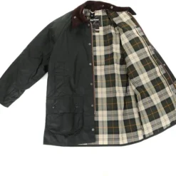 Waxjas Voor Heren Barbour Beaufort Wax Jas Groen -Broeken&Jeans || Jassen Winkel 55938 7