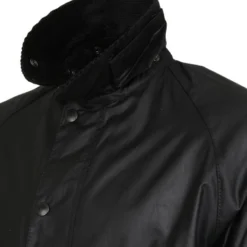 Waxjas Voor Heren Barbour Bedale Wax Jas Zwart -Broeken&Jeans || Jassen Winkel 55941 12