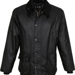 Waxjas Voor Heren Barbour Bedale Wax Jas Zwart