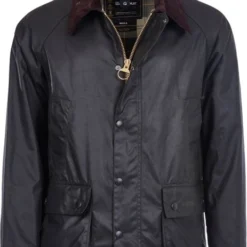 Waxjas Voor Heren Barbour Bedale Wax Jas Donkergroen