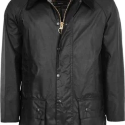 Waxjas Voor Heren Barbour Waxjas Beaufort Black -Broeken&Jeans || Jassen Winkel 5932 11 1