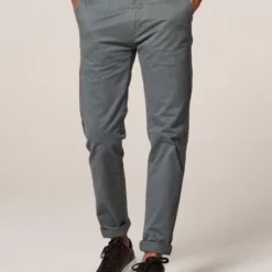 Chino Broeken Dstrezzed Presley Chino Grijs -Broeken&Jeans || Jassen Winkel 60785 6