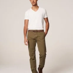 Chino Broeken Dstrezzed Presley Chino Army -Broeken&Jeans || Jassen Winkel 60786 6