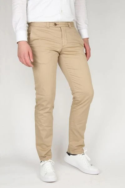 Chino Broeken Suitable Dante Chino Beige 2 Chino Broeken Suitable Dante Chino Beige - Afbeelding 2