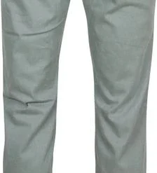 Chino Broeken Suitable Dante Chino Faded Groen -Broeken&Jeans || Jassen Winkel 61887 9
