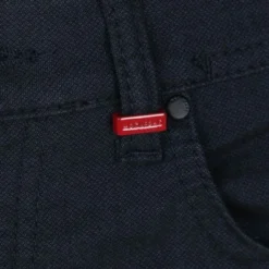 Five-Pocket Broeken Mac Arne Broek Dessin Navy -Broeken&Jeans || Jassen Winkel 63537 8