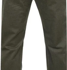 Chino Broeken Dstrezzed Chino Graphic Donkergroen -Broeken&Jeans || Jassen Winkel 63747 9