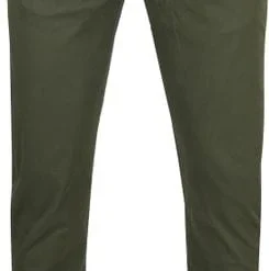 Chino Broeken Scotch And Soda Stuart Chino Donkergroen -Broeken&Jeans || Jassen Winkel 64248 5 1