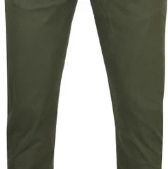 Chino Broeken Scotch And Soda Stuart Chino Donkergroen