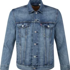 Tussenjassen Levi's Trucker Spijkerjack Light Blue