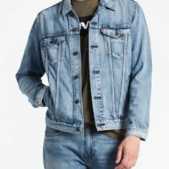 Tussenjassen Levi's Trucker Spijkerjack Light Blue -Broeken&Jeans || Jassen Winkel 65112 12