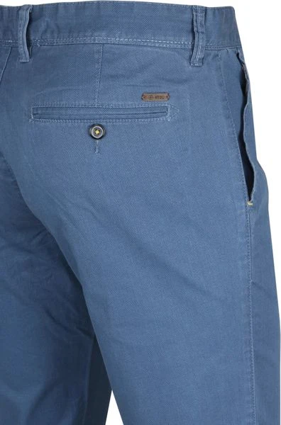 Chino Broeken Suitable Chino Sartre Blauw 4 Chino Broeken Suitable Chino Sartre Blauw - Afbeelding 4