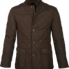 Tussenjassen Barbour Jas Quilted Lutz Bruin