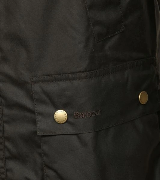 Waxjas Voor Heren Barbour Ashby Wax Jas Olive 5 Waxjas Voor Heren Barbour Ashby Wax Jas Olive - Afbeelding 5