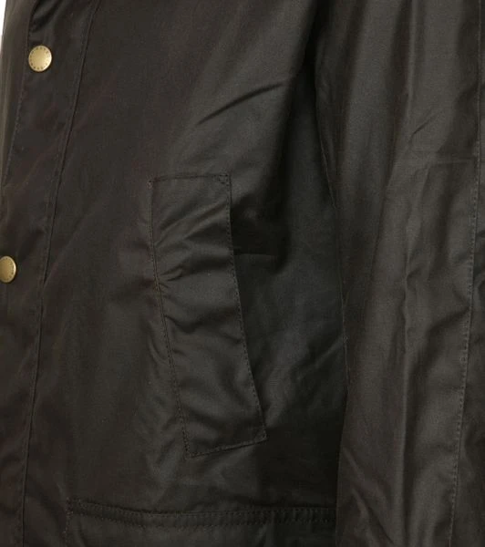 Waxjas Voor Heren Barbour Ashby Wax Jas Olive 6 Waxjas Voor Heren Barbour Ashby Wax Jas Olive - Afbeelding 6