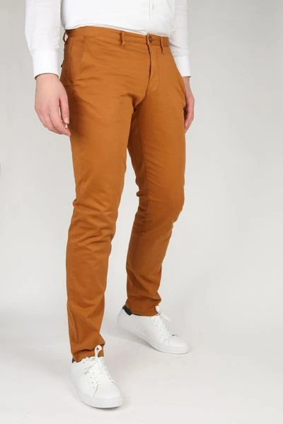 Chino Broeken Suitable Chino Sartre Caramel 6 Chino Broeken Suitable Chino Sartre Caramel - Afbeelding 6