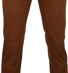 Chino Broeken Suitable Chino Sartre Cognac