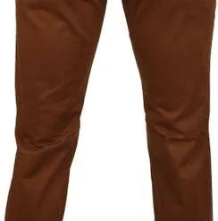 Chino Broeken Suitable Chino Sartre Cognac -Broeken&Jeans || Jassen Winkel 67385 4