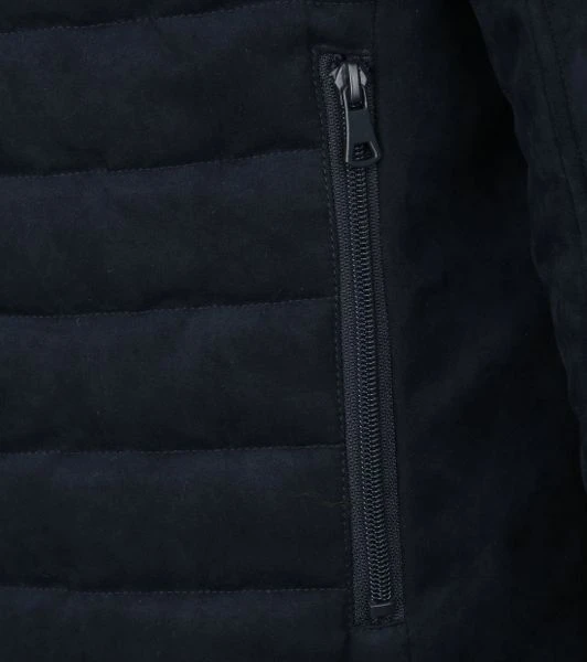 Tussenjassen Suitable River Passetta Jas Donkerblauw 4 Tussenjassen Suitable River Passetta Jas Donkerblauw - Afbeelding 4