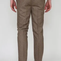 Pantalons Suitable Pantalon Milano Bruin -Broeken&Jeans || Jassen Winkel 67707 8