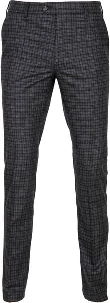 Pantalons Suitable Pantalon Milano Ruit Antraciet 5 Pantalons Suitable Pantalon Milano Ruit Antraciet - Afbeelding 5