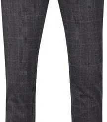 Chino Broeken Suitable Chino Locke Ruit Bruin -Broeken&Jeans || Jassen Winkel 67727 1 1