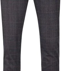 Chino Broeken Suitable Chino Locke Ruit Bruin