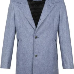 Wollen Jassen Suitable Geke Coat Streep Blauw 10 Wollen Jassen Suitable Geke Coat Streep Blauw -Broeken&Jeans || Jassen Winkel 67900 12