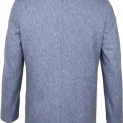 Wollen Jassen Suitable Geke Coat Streep Blauw 11 Wollen Jassen Suitable Geke Coat Streep Blauw -Broeken&Jeans || Jassen Winkel 67900 13