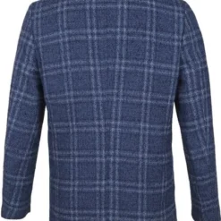 Wollen Jassen Suitable Geke Coat Ruit Blauw -Broeken&Jeans || Jassen Winkel 67907 5