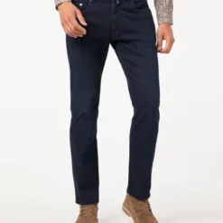 Five-Pocket Broeken Pierre Cardin Voyage Lyon Broek Donkerblauw -Broeken&Jeans || Jassen Winkel 69801 2 1