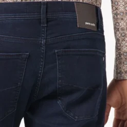 Five-Pocket Broeken Pierre Cardin Voyage Lyon Broek Donkerblauw -Broeken&Jeans || Jassen Winkel 69801 3