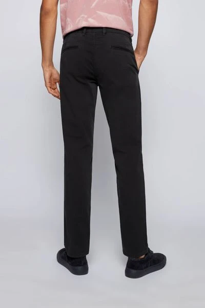 Chino Broeken Hugo Boss Chino Zwart 6 Chino Broeken Hugo Boss Chino Zwart - Afbeelding 6
