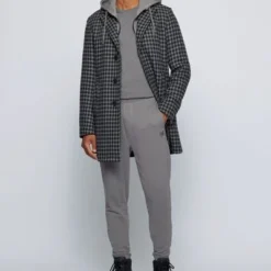 Joggingbroeken Hugo Boss Joggingbroek Sestart Grijs -Broeken&Jeans || Jassen Winkel 70433 6