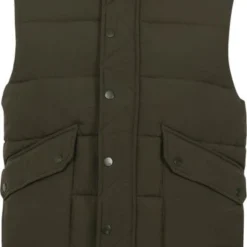 Bodywarmers Heren Scotch And Soda Bomber Bodywarmer Donkergroen
