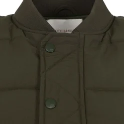 Bodywarmers Heren Scotch And Soda Bomber Bodywarmer Donkergroen -Broeken&Jeans || Jassen Winkel 70590 2