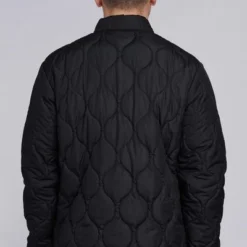 Tussenjassen Barbour International Accelerator Race Quilt Jack Zwart 10 Tussenjassen Barbour International Accelerator Race Quilt Jack Zwart -Broeken&Jeans || Jassen Winkel 70729 5