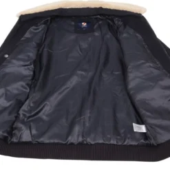 Wollen Jassen Suitable Pilot Jas Donkerblauw -Broeken&Jeans || Jassen Winkel 71316 6