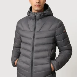 Winterjas Voor Heren Napapijri Jas Aerons Donkergrijs -Broeken&Jeans || Jassen Winkel 71365 6