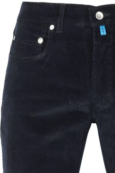 Five-Pocket Broeken Pierre Cardin Lyon Voyage Corduroy Broek Donkerblauw 2 Five-Pocket Broeken Pierre Cardin Lyon Voyage Corduroy Broek Donkerblauw - Afbeelding 2