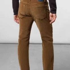 Five-Pocket Broeken Pierre Cardin Lyon Voyage Corduroy Broek Bruin -Broeken&Jeans || Jassen Winkel 71399 6