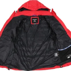 Tussenjassen Superdry Fuji Pufferjas Rood -Broeken&Jeans || Jassen Winkel 71419 6