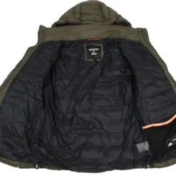 Tussenjassen Superdry Fuji Pufferjas Donkergroen -Broeken&Jeans || Jassen Winkel 71420 6
