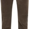 Five-Pocket Broeken Pierre Cardin Lyon Voyage Corduroy Broek Donkerbruin